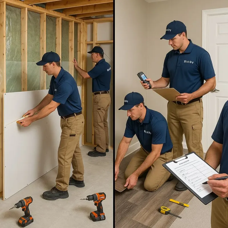 Repairs and Reconstruction process in Francestown, NH